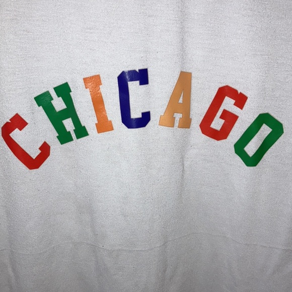 Chicago Colorful graphic lettering tee - Picture 3 of 4